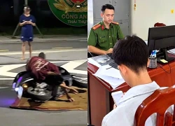 Dàn dựng TNGT giả, nam sinh quay video đăng lên mạng để giải trí