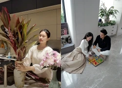 Doãn Hải My đam mê làm một việc trong căn biệt thự của Văn Hậu