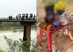 Gia đình lập bàn thờ bên sông, người đàn ông nghi nhảy cầu bất ngờ trở về