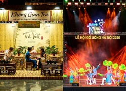 Lễ hội Đồ uống Hà Nội 2026: Hương trà sen giữa lòng đô thị phía Tây