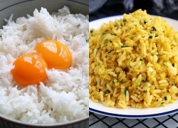Nếu thèm cơm rang trứng, nhớ làm điều này trước, cơm luôn săn chắc, hạt nào hạt nấy vàng ươm