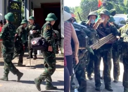 Xúc động người dân Nghệ An pha 200 lít nước chanh muối mời bộ đội lúc hành quân