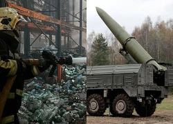 Điểm khác thường tại Ukraine khi Nga tập kích loạt tên lửa đạn đạo