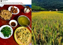 Mạc Văn Khoa tận hưởng cuộc sống ở quê