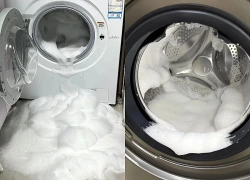 Máy giặt tràn bọt, không vắt, có mùi: 7 dấu hiệu dễ khiến nhiều người gọi thợ oan