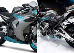 Môtô thể thao 4 xi lanh công suất 124 mã lực, giá hơn 130 triệu đồng