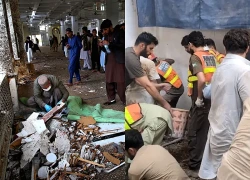 Sập mái trường học ở Pakistan, gần 20 người thiệt mạng