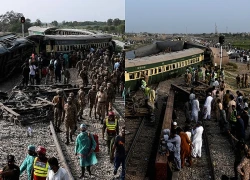 Tàu trật bánh tại miền Đông Pakistan, hơn 30 người thương vong