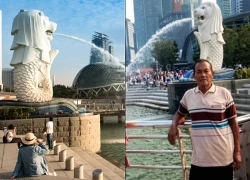 Thiếu niên 16 tuổi vượt 2.000km đưa ông nội đến Singapore thực hiện ước mơ