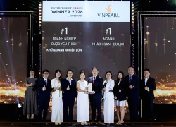 Vinpearl dẫn đầu Top 100 doanh nghiệp được người lao động yêu thích nhất năm 2026