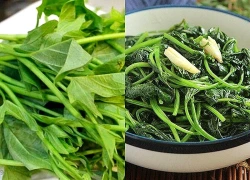 Xào rau lang hay bị thâm đen, làm ngay điều này rau xào lần nào xanh mướt lần đó lại không bị chát