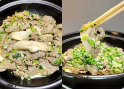 Đây là một bữa ăn ngon mà đủ dinh dưỡng với đủ rau và thịt, cả nhà sẽ ăn hết veo trong tích tắc!