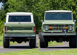 Ford Bronco 1969 phục chế hiện đại với động cơ V8 5.0L, nâng cấp toàn diện