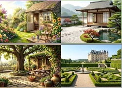 Hãy chọn 1 khu vườn mà bạn thích nhất