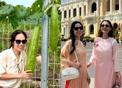 Mẹ Á hậu 2 Miss Universe Vietnam 2026 có khu vườn gần 1.000m ở Lâm Đồng