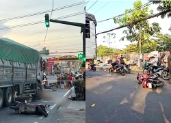 Ông đón cháu đi học về, gặp tai nạn với xe tải khiến cháu tử vong thương tâm