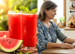 Tác dụng của nước ép dưa hấu với người tăng huyết áp