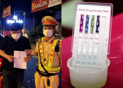 Xử lý một tài xế xe con không bằng lái, dương tính ma túy