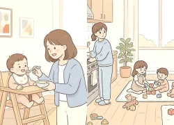 Bị chồng khinh là ăn bám dù chính anh bảo tôi nghỉ việc chăm con