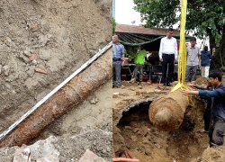 Cận cảnh súng thần công gần 200 năm tuổi vừa được phát hiện dưới lòng đất