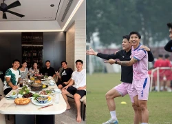 Đoàn Văn Hậu - Doãn Hải My đãi cơm khách, chiếc ghế trống cạnh Đình Bắc gây chú ý
