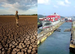 Kênh đào Panama "khát nước" nghiêm trọng