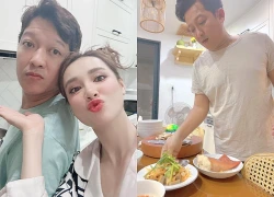 Mâm cơm nhà của Nhã Phương - Trường Giang
