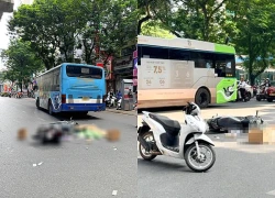 Ngã ra đường sau tai nạn, cô gái bị xe buýt cán tử vong ở Hà Nội