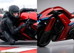 Siêu mô tô điện mới mạnh 326 mã lực, dẫn động hai bánh, đi 200 km/lần sạc