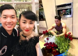 Trương Nam Thành gây chú ý với hành động ngọt ngào dành cho vợ hơn 15 tuổi