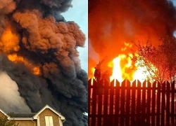 Ukraine dồn dập tấn công mục tiêu trong lãnh thổ Nga
