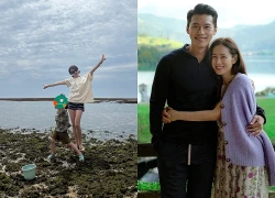 Ảnh phản chiếu làm lộ diện mạo thật của con trai Son Ye Jin - Hyun Bin