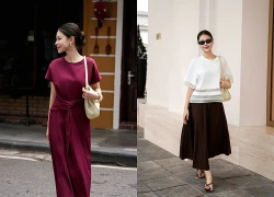 Áo, váy giấu dáng dành cho nàng công sở