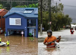Australia đóng cửa trường học do lũ quét