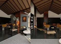 Căn penthouse 245m kết hợp kiến trúc Á Đông với' thú chơi' nội thất thủ công