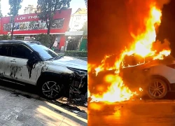 Dấu vết đáng ngờ tại hiện trường vụ ô tô bị cháy ở Huế