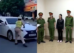 Khởi tố nữ tài xế Lexus tăng ga bỏ chạy