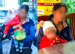 Làm rõ vụ người phụ nữ bế bé gái đi xin tiền ở Quy Nhơn