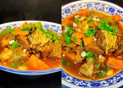 Món ăn này bổ dưỡng, ngon miệng, nước dùng lại rất tuyệt để nấu mì