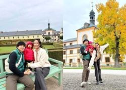 Nhà H'Hen Niê ngắm lá vàng, thăm lâu đài ở Czech