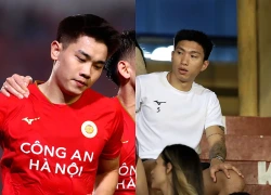 Văn Hậu bị cấm thi đấu, ngậm ngùi ngồi khán đài cùng Doãn Hải My