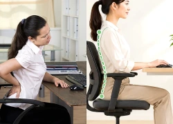 3 tư thế làm việc giúp hạn chế tích mỡ bụng, gù lưng