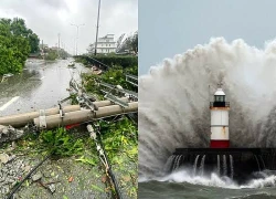 Bão lớn càn quét Bắc Âu: Mất điện diện rộng, hàng không tê liệt