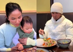 Cả nhà H’Hen Niê đi châu Âu chỉ cần cơm Việt là đủ, giản dị thế này ai cũng quý