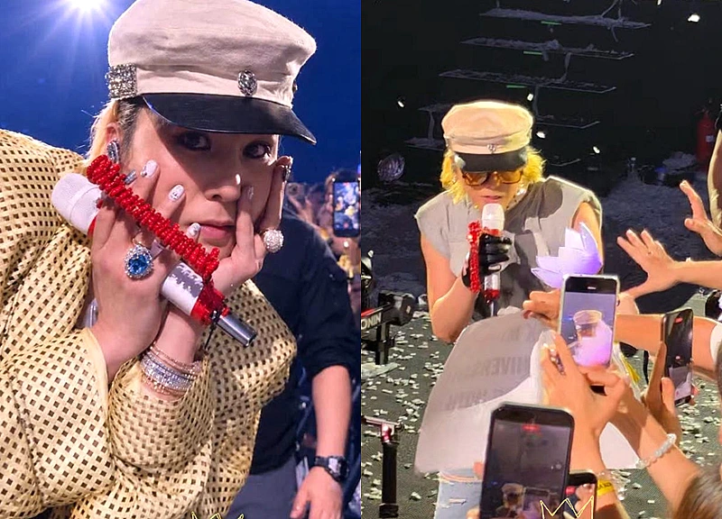 Cảm giác cách G-Dragon 10cm là như thế này sao?