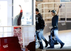 G-Dragon phong cách "bà ngoại", Daesung vẫy tay chào fan khi về tới khách sạn, VIP sắp phải tạm biệt BIGBANG rồi sao!