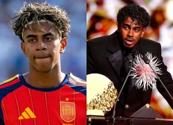 Lamine Yamal hụt Quả bóng vàng 2026, bật khóc rời buổi lễ trong tiếc nuối?