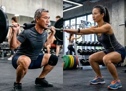 Squat không tạ và có tạ, đâu là cách tập tăng cơ đùi hiệu quả?