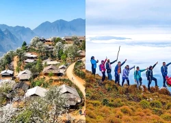 Phát hiện bản làng ở độ cao 1.300m tại Việt Nam, mùa xuân cả sườn núi nhuộm hồng như một tấm lụa khổng lồ