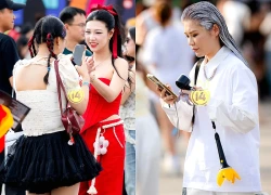 Tia cận dàn gái xinh ngầu đổ bộ Mỹ Đình, đã sẵn sàng "quẩy" đến sáng với BIGBANG
